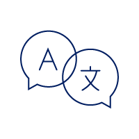 Multi_lingual_Icon_Blue